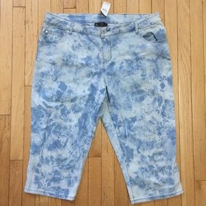 Lane Bryant Jean Cropped/Capri Jeans Plus Size 20